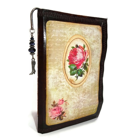 Shepherd Hook Beaded Charm Bookmark Handmade #26 - Picture 3 of 4